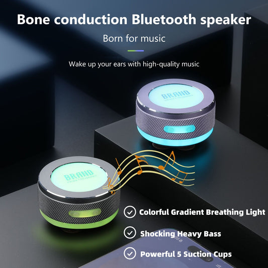 Wireless Bone Conduction Speaker - Turn Any Surface to Loud Speakers